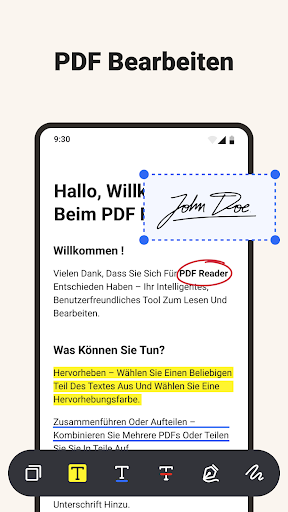 PDF-Reader – Leser & Editor Bildschirmfoto 1