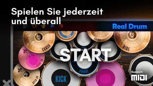 Real Drum: schlagzeug spielen Bildschirmfoto 13
