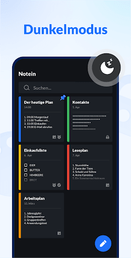 Notizen, Notizblock - Notein Bildschirmfoto 8