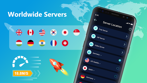 Free VPN Super™ -Fast & Secure Bildschirmfoto 3