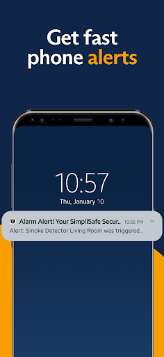 SimpliSafe Home Security App Bildschirmfoto 4