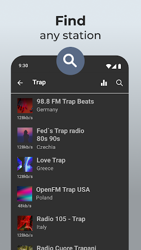 Open Radio - Online FM Radio Bildschirmfoto 1