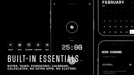 MINIMAA: Minimalist Launcher Bildschirmfoto 8