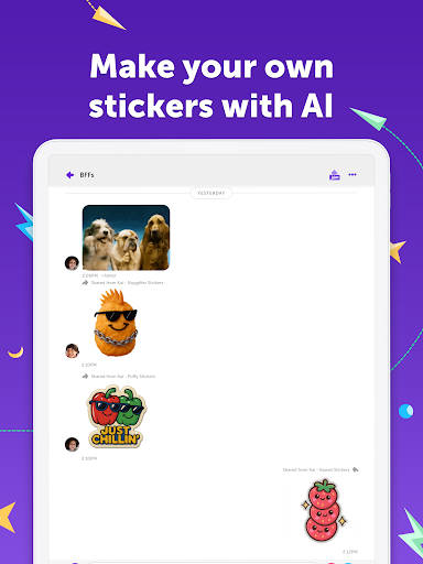 Kinzoo: Fun All-Ages Messenger Bildschirmfoto 5