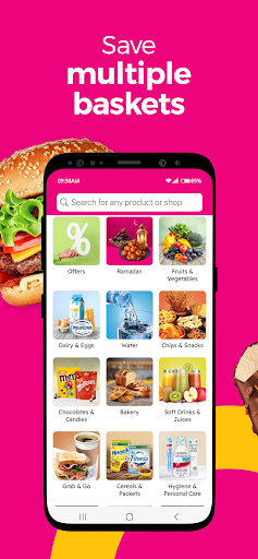 instashop: Groceries & more Bildschirmfoto 3