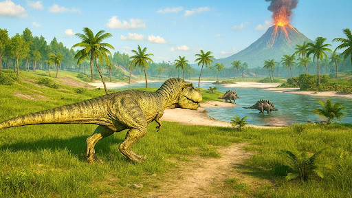 Jurassic Clash Wild Primal Sim Bildschirmfoto 3
