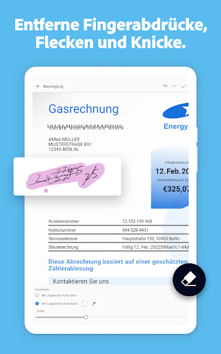 Adobe Scan KI-PDF Scanner, OCR Bildschirmfoto 21