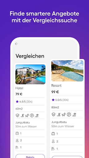 Ferienhäuser buchen – HomeToGo Bildschirmfoto 2