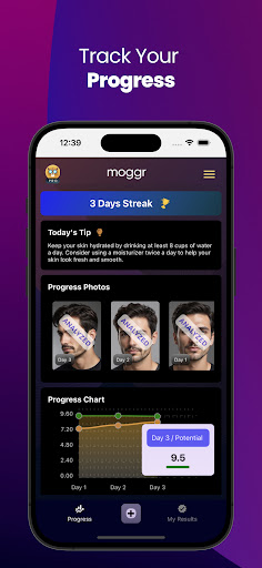 Moggr - Haircut & Looksmax AI Bildschirmfoto 6