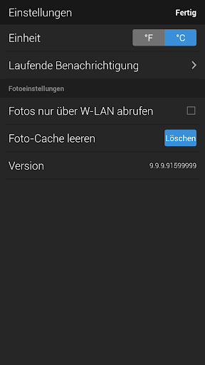Yahoo Wetter Bildschirmfoto 5