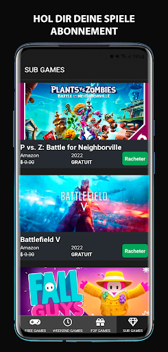 Epic Freebie Games Radar Bildschirmfoto 1