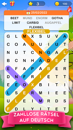 Wortsuche 2 - Word Search Bildschirmfoto 2
