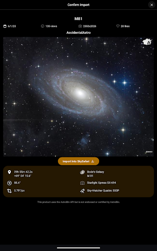 SkySafari 8 Pro Bildschirmfoto 3