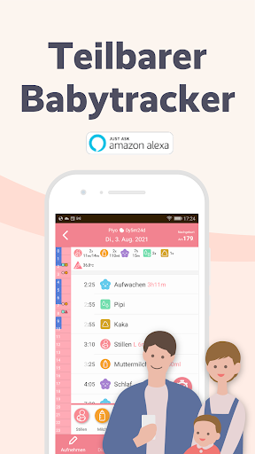 PiyoLog - Babytracker Bildschirmfoto 1