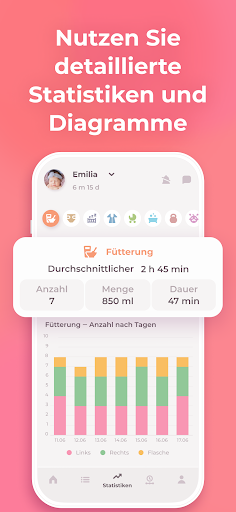 Stillen Tracker & Babytagebuch Bildschirmfoto 4