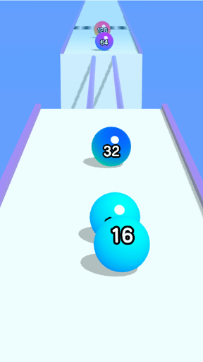 Ball Run 2048: merge number Bildschirmfoto 1