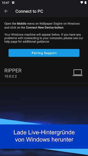 Wallpaper Engine Bildschirmfoto 4
