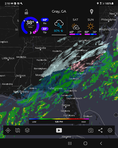 MyRadar Wetterradar Bildschirmfoto 15