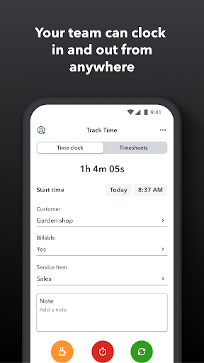 QuickBooks Workforce Bildschirmfoto 1
