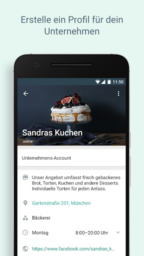 WhatsApp Business Bildschirmfoto 1