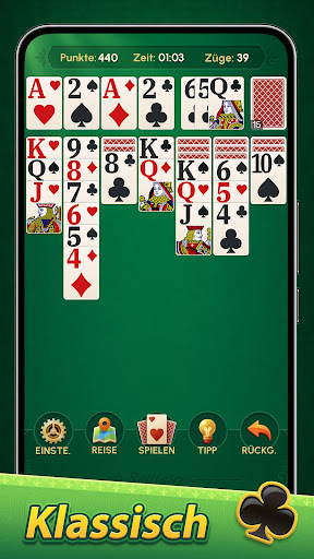 Classic Solitaire: Regal Card Bildschirmfoto 1
