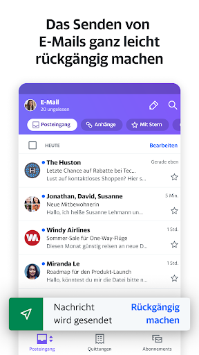 Yahoo Mail – Alles im Blick Bildschirmfoto 9