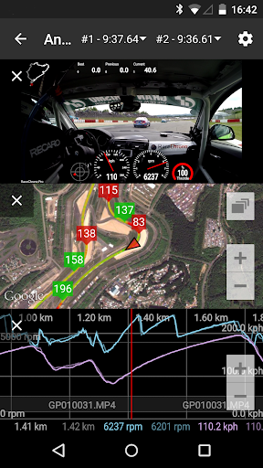RaceChrono Pro Bildschirmfoto 4