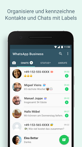 WhatsApp Business Bildschirmfoto 4