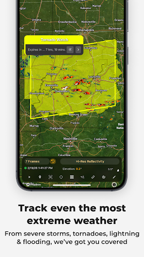 RadarOmega: Doppler Radar App Bildschirmfoto 7
