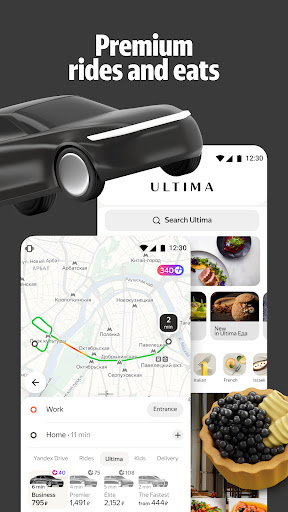 Yandex Go: Taxi Food Delivery Bildschirmfoto 7