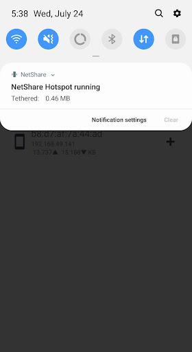 NetShare - no-root-tethering Bildschirmfoto 4