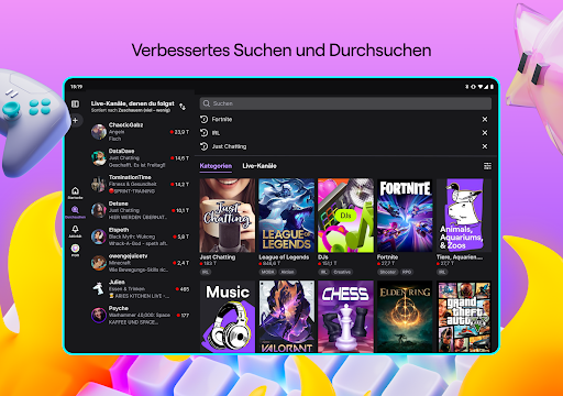 Twitch: Live-Streaming Bildschirmfoto 4