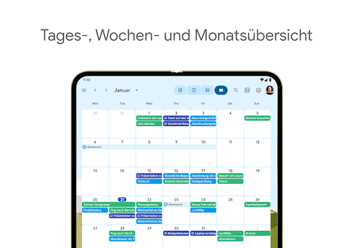 Google Kalender Bildschirmfoto 14