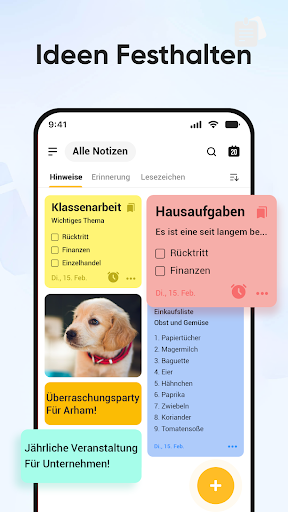 Notizen: Notizblock, Notizbuch Bildschirmfoto 6
