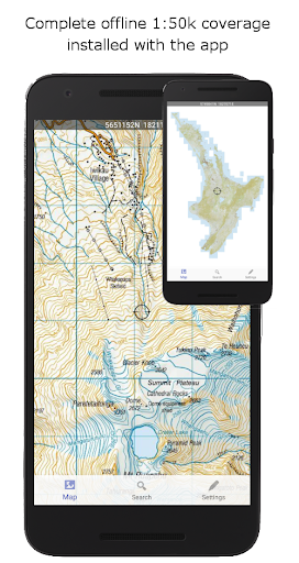 NZ Topo50 Offline - North Bildschirmfoto 2