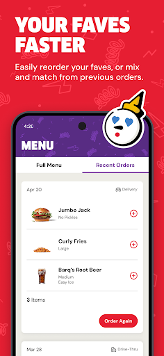 Jack in the Box® - Order Food Bildschirmfoto 1