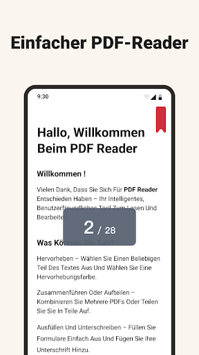 PDF-Reader – Leser & Editor Bildschirmfoto 2