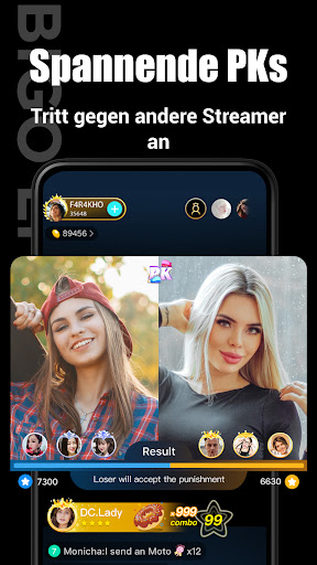 Bigo Live: Live-Stream, Chat Bildschirmfoto 3