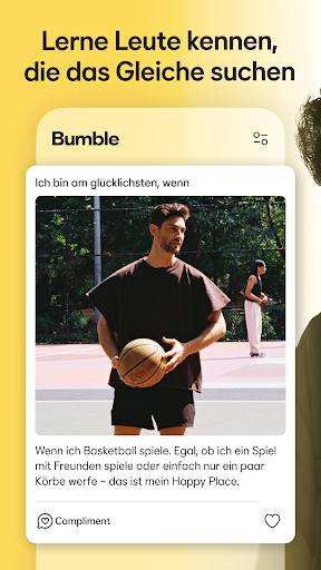 Bumble: Dating-App & Beziehung Bildschirmfoto 1