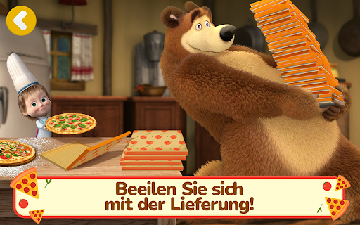 Mascha und der Bär: Pizzeria! Bildschirmfoto 10