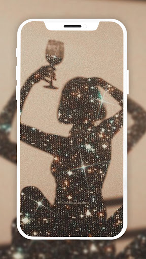 Glitter Wallpaper: Theme, Icon Bildschirmfoto 4