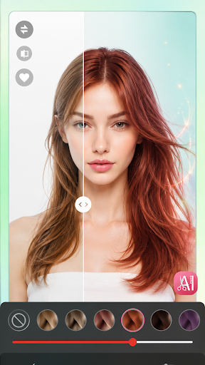 Hairstyle Try On: KI-Frisuren Bildschirmfoto 1