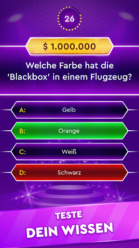 Trivia-Spiel: Millionär Quiz Bildschirmfoto 3