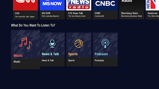 TuneIn Radio: Musik & Sport Bildschirmfoto 10