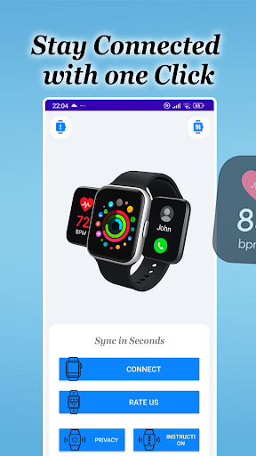 SmartWatch Connect for Android Bildschirmfoto 1