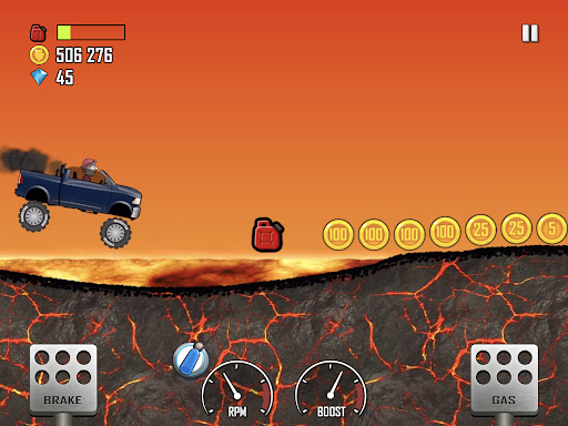 Hill Climb Racing Bildschirmfoto 2