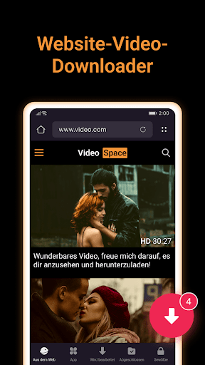 X-Downloader und Videoplayer Bildschirmfoto 3