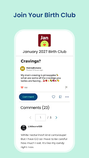 Pregnancy App & Baby Tracker Bildschirmfoto 16