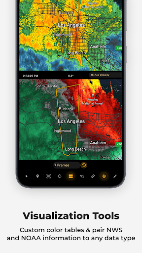RadarOmega: Doppler Radar App Bildschirmfoto 4