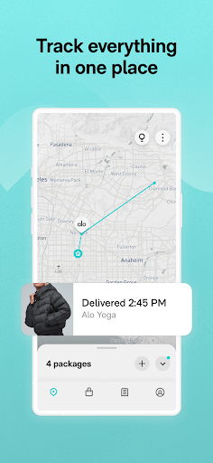 Route: Package Tracker Bildschirmfoto 3